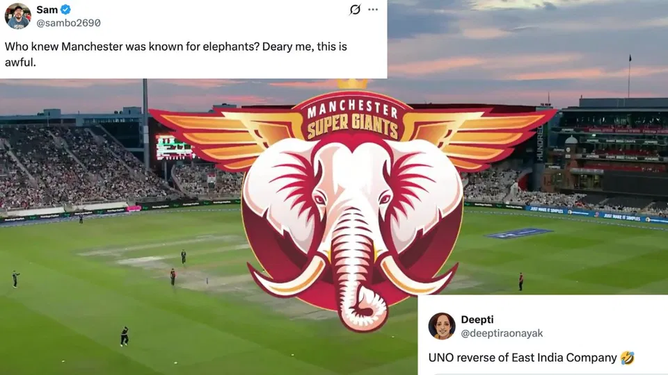 "Looks like gully team logo": Manchester Super Giants' new look causes social media storm